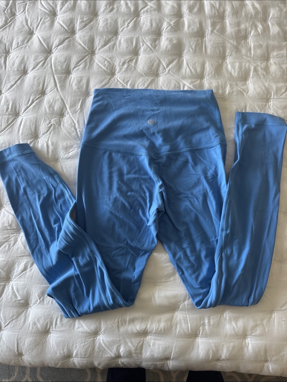 Lululemon Light Blue High-Waist Leggings